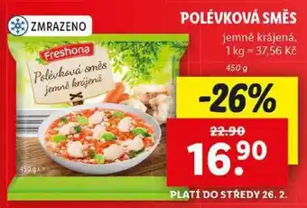 Lidl POLÉVKOVÁ SMĚS, 450 g nabídka