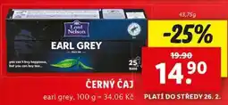 Lidl ČERNÝ ČAJ, 43,75 g nabídka