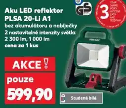 Kaufland Aku LED reflektor PLSA 20-Li A1 nabídka