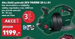 Kaufland Aku čistič potrubí 20V PARRW 20-Li A1 nabídka