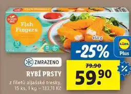 Lidl RYBÍ PRSTY, 450 g nabídka