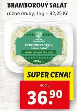 Lidl BRAMBOROVÝ SALÁT, 400 g nabídka