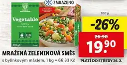 Lidl MRAŽENÁ ZELENINOVÁ SMĚS, 300 g nabídka