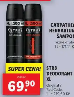 Lidl STR8 DEODORANT XL, 250 ml nabídka