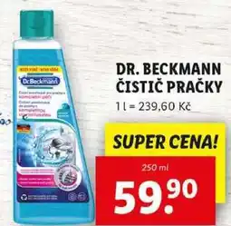 Lidl R. BECKMANN ČISTIČ PRAČKY, 250 ml nabídka