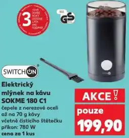 Kaufland Elektrický mlýnek na kávu SOKME 180 C1 nabídka