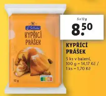 Lidl KYPŘÍCÍ PRÁŠEK, 5x 12 g nabídka