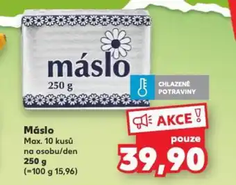 Kaufland Máslo nabídka