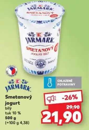 Kaufland Smetanový jogurt nabídka