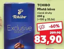 Kaufland TCHIBO Mletá káva nabídka