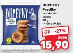 Kaufland DUPETKY Preclíky nabídka