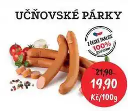 RABBIT řeznictví UČŇOVSKÉ PÁRKY 100g nabídka