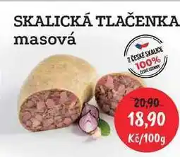 RABBIT řeznictví SKALICKÁ TLAČENKA masová 100g nabídka