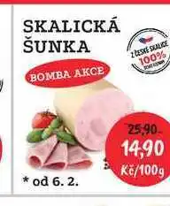 RABBIT řeznictví SKALICKÁ ŠUNKA 100g nabídka