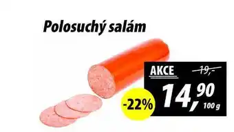ZEMAN Polosuchý salám, 100 g nabídka