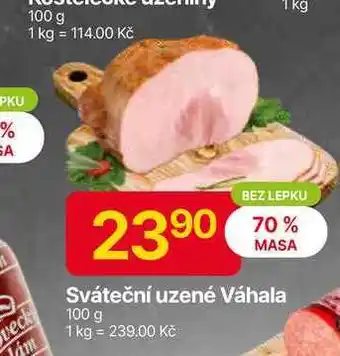 Hruška Váhala Sváteční uzené 100 g nabídka