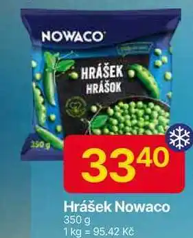 Hruška Nowaco Hrášek 350 g nabídka