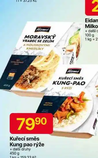 Hruška Kuřecí směs Kung pao rýže + další druhy 450 g nabídka