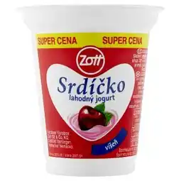 Hruška Zott Srdíčko lahodný jogurt různé příchutě 125g nabídka