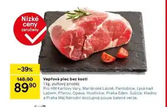 Tesco Vepřová plec bez kosti nabídka