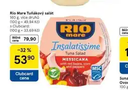 Tesco Rio mare tuňák salát nabídka