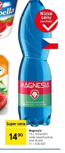 Tesco Magnesia nabídka