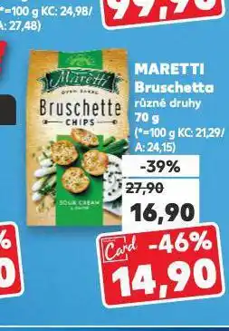 Kaufland Maretti bruschetta nabídka