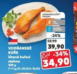 Kaufland Uzená kuřecí stehna nabídka