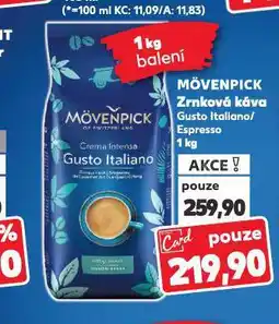 Kaufland Movenpick káva nabídka