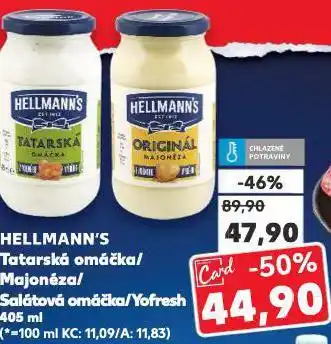 Kaufland Hellmann's yofresh nabídka