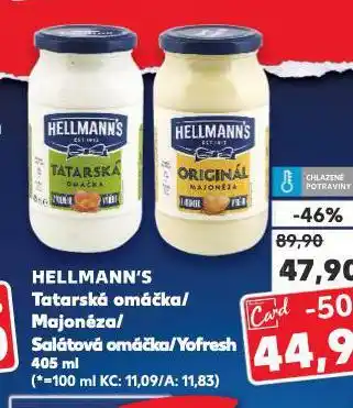 Kaufland Hellmann's tatarská omáčka nabídka