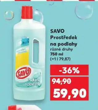 Kaufland Savo prací prostředek nabídka