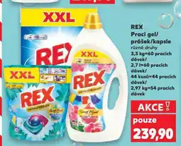 Kaufland Rex prací prostředek nabídka