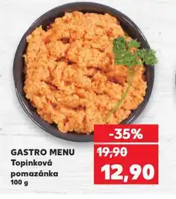 Kaufland Topinková pomazánka nabídka