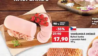 Kaufland Kuřecí šunka z prsních řízků nabídka