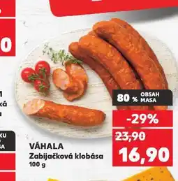 Kaufland Zabijačková klobása nabídka