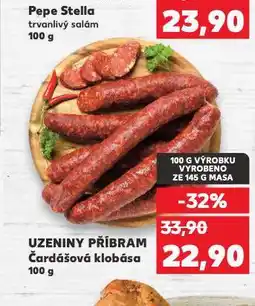 Kaufland Čardášová klobása nabídka