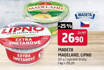 Terno MADETA Madeland, lipno nabídka