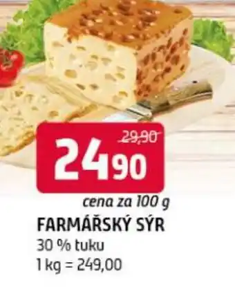 Terno Farmářský sýr nabídka