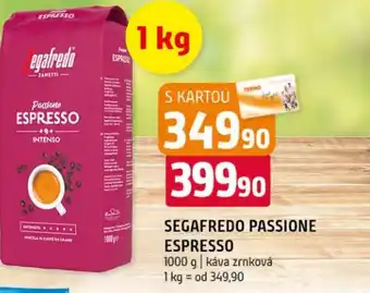 Terno Segafredo passione espresso nabídka