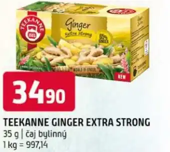 Terno TEEKANNE Ginger extra strong nabídka