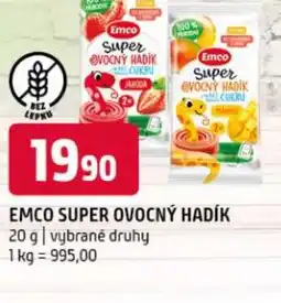 Terno EMCO Super ovocný hadík nabídka