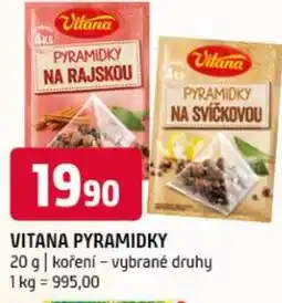 Terno VITANA Pyramidky nabídka