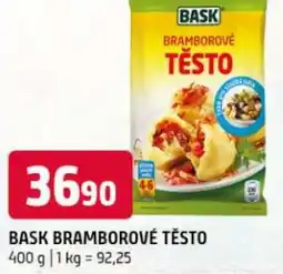 Terno Bask bramborové těsto nabídka