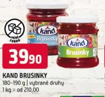 Terno Kand brusinky nabídka