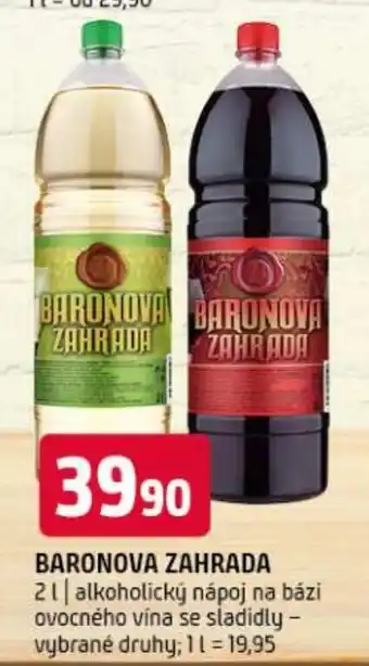 Terno Baronova zahrada nabídka