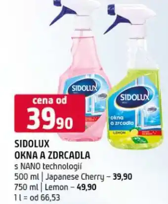 Terno Sidolux okna a zdrcadla nabídka