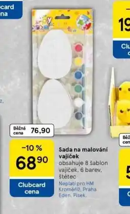 Tesco Sada na malování vajíček nabídka