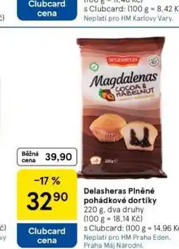 Tesco Dalesheras plněné pohádkové dortíky nabídka