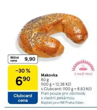 Tesco Makovka nabídka